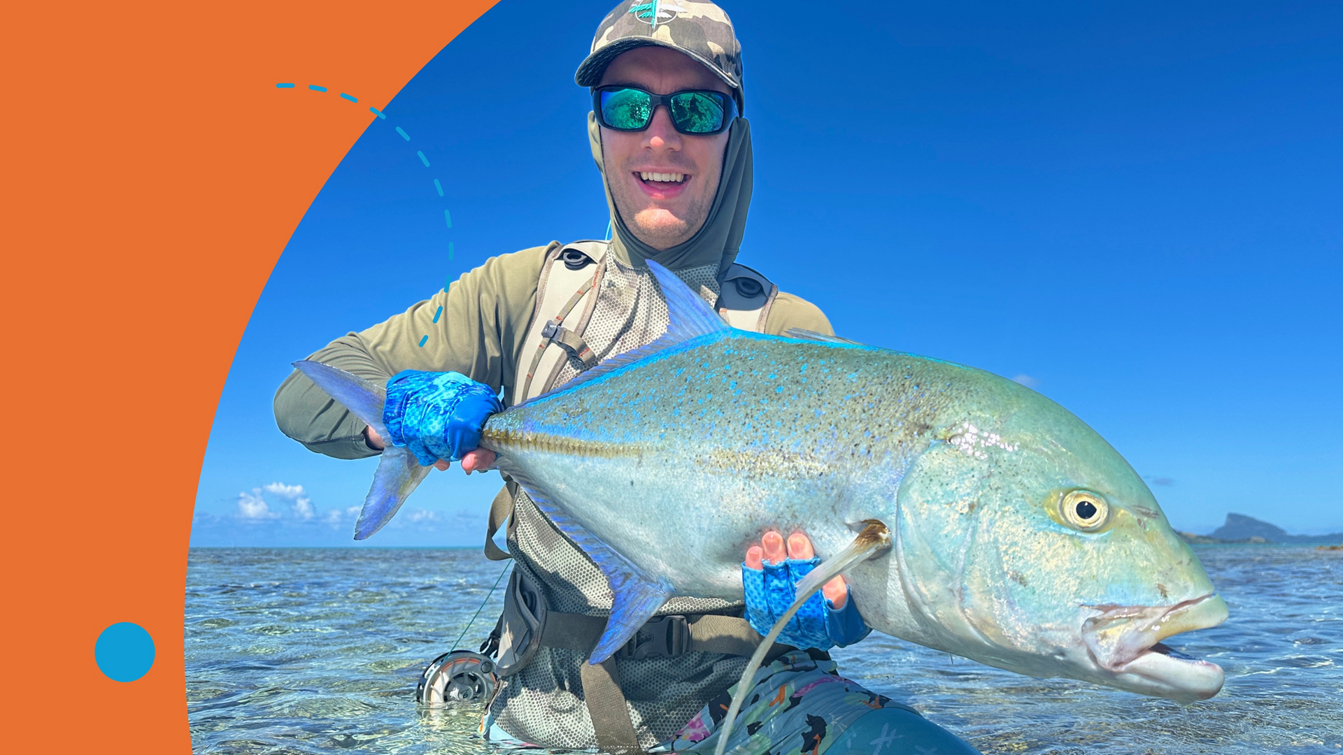 Flats Fishing South Pacific — crystal-clear flats teeming with bonefish, triggerfish, and trevally